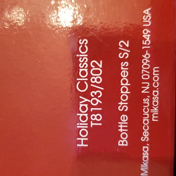 2 Crystal Bottle Soppers by Mikasa - Picture 4 of 5